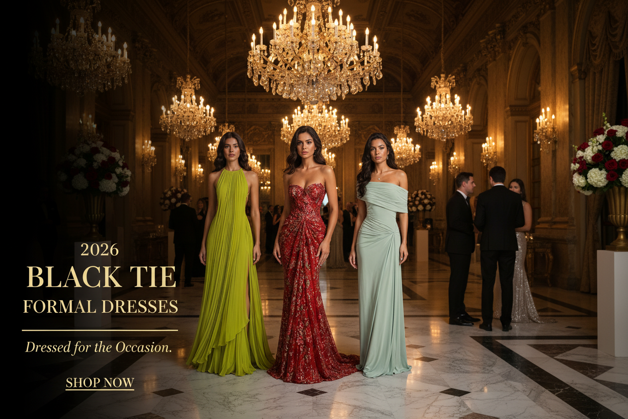 Black Tie Dresses & Formal Gowns for Galas — BOLODOO
