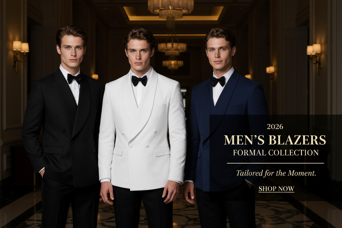 Men's Blazers Formal Collection Banner