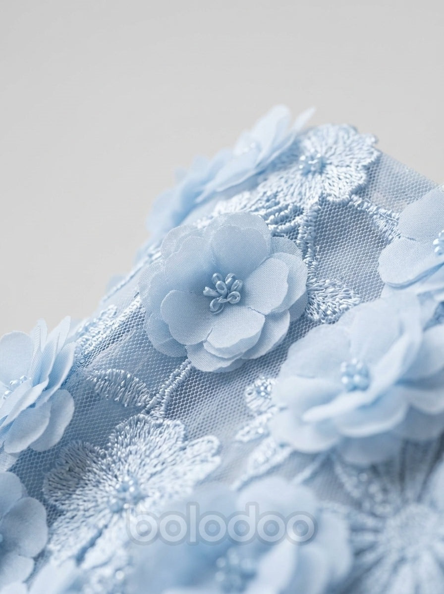 Mini dress — Texture and Appliqué Detail | Generated by Modelize | BOLODOO watermark