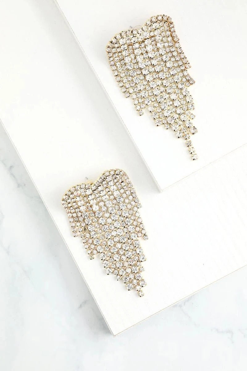 Crystal Drop Earrings - BOLODOO