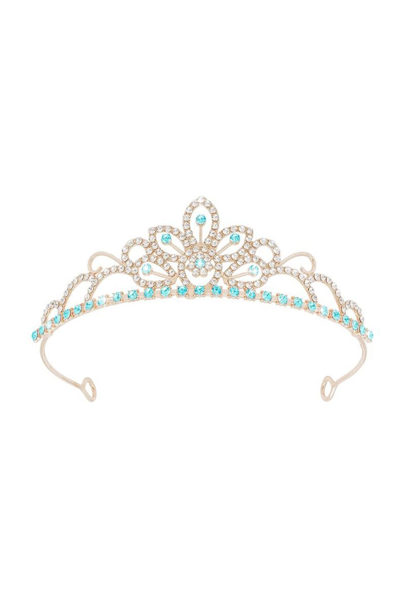 Green Crown Tiaras for Women - BOLODOO