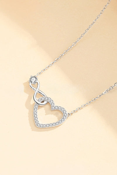 Heart Knot Pendant Necklace - BOLODOO