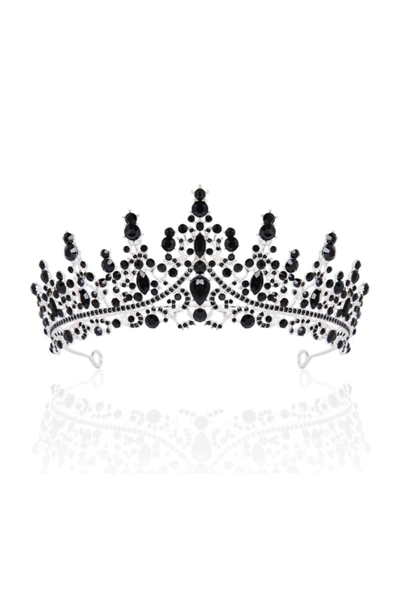 Black Crown Halloween Crown for Women - BOLODOO