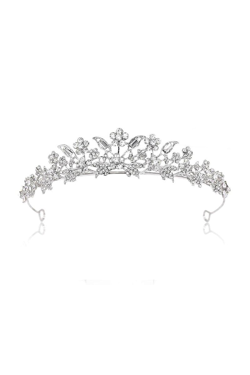 Rhinestone Crystal Tiaras and Crowns Headband For Women - BOLODOO