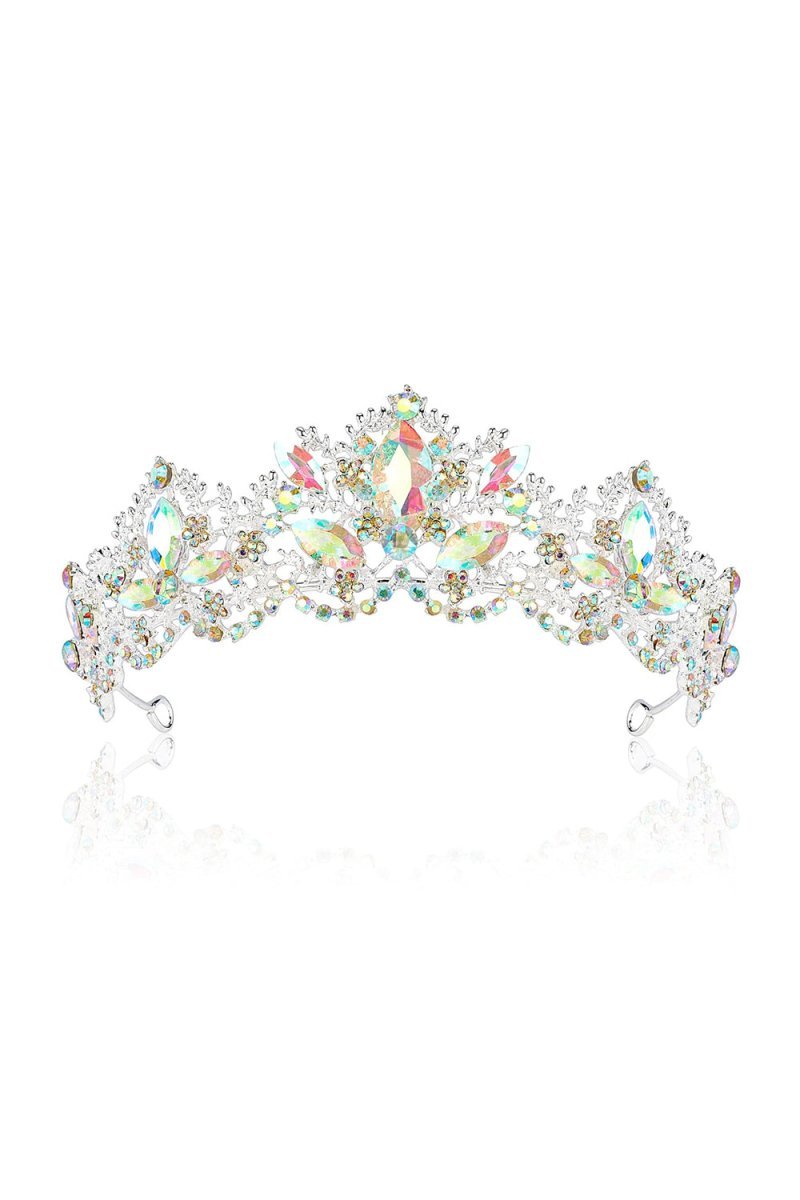 Aurora Borealis Crystal Tiara - BOLODOO
