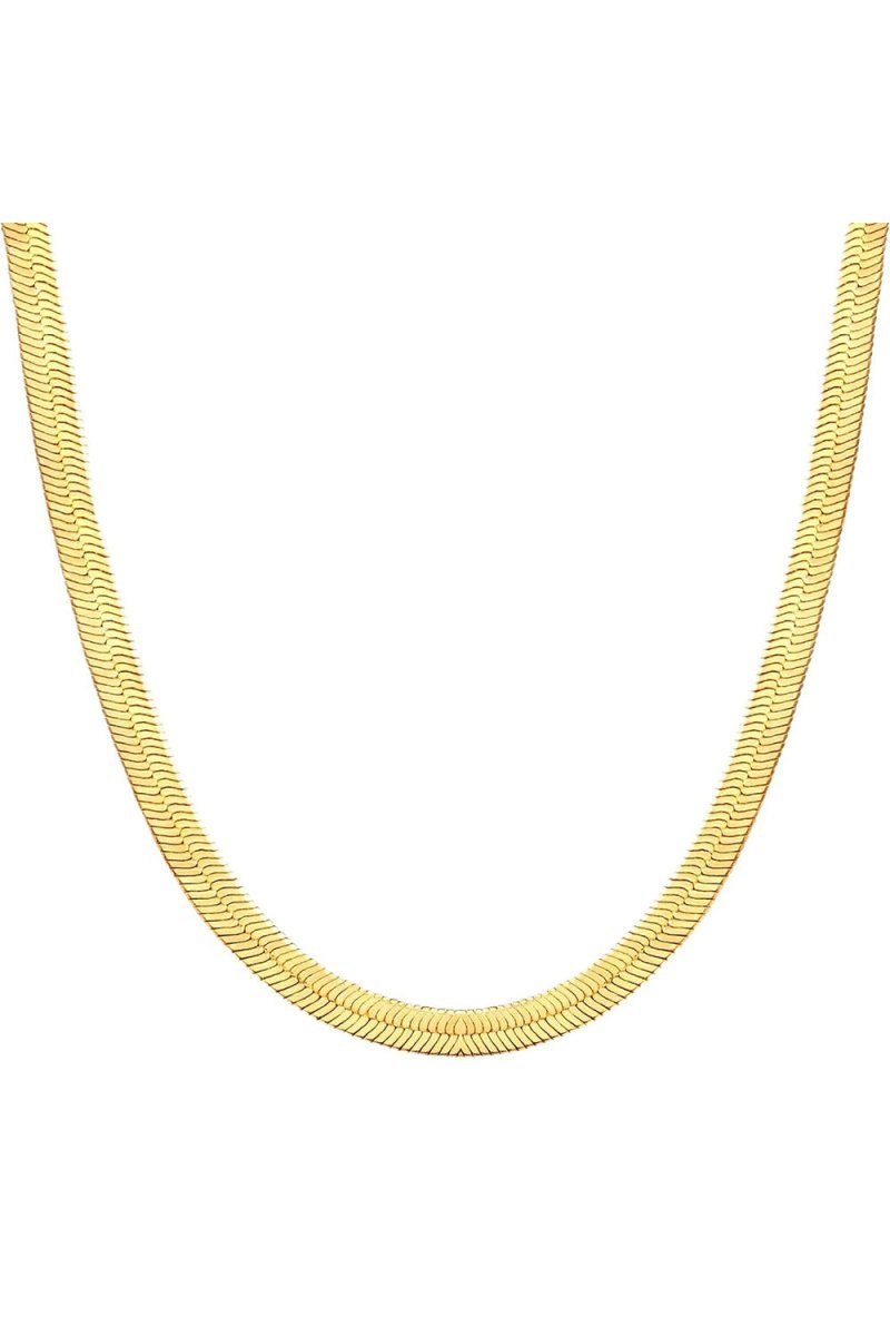 Thin Layered Snake Chain Necklace