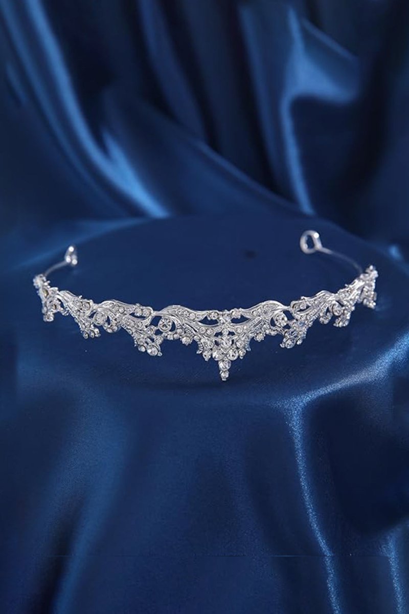 Silver Crystal Tiara
