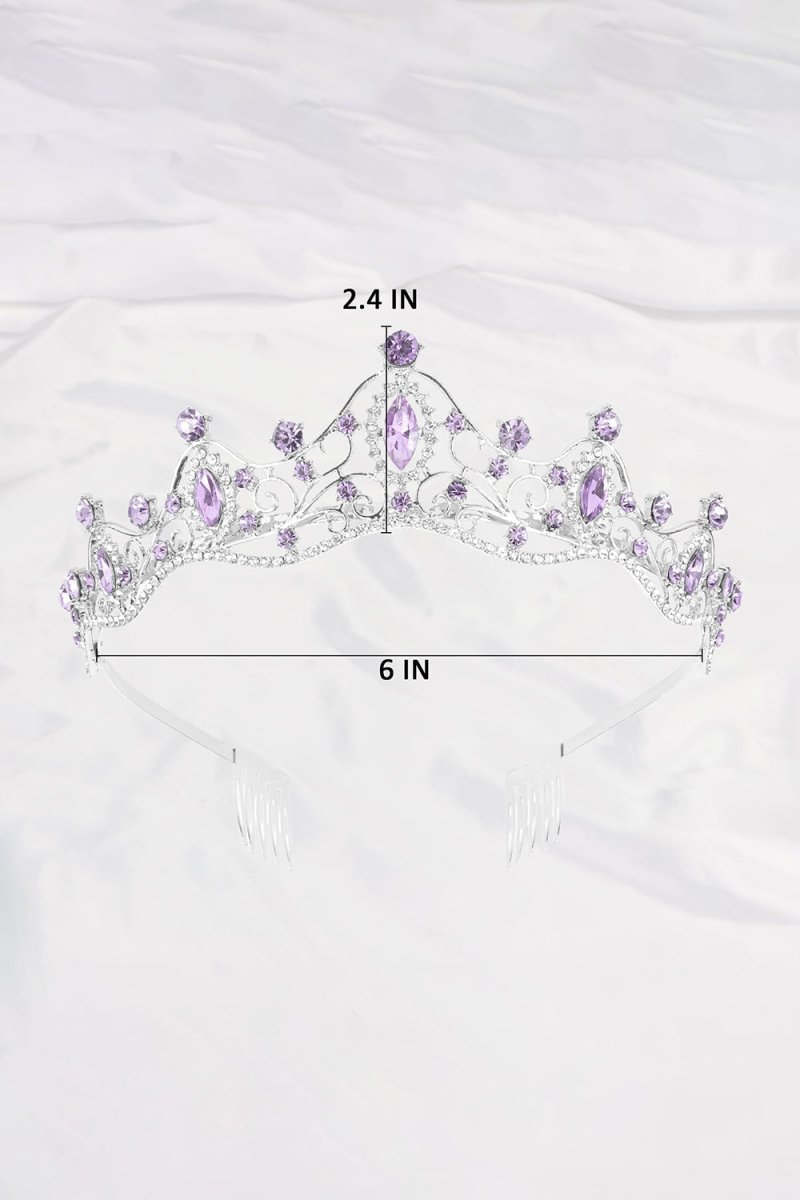 Purple Princess Prom Queen Tiaras