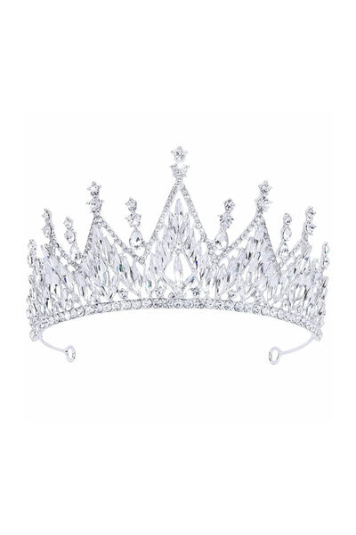 Silver Tiaras and Crowns for Women - BOLODOO