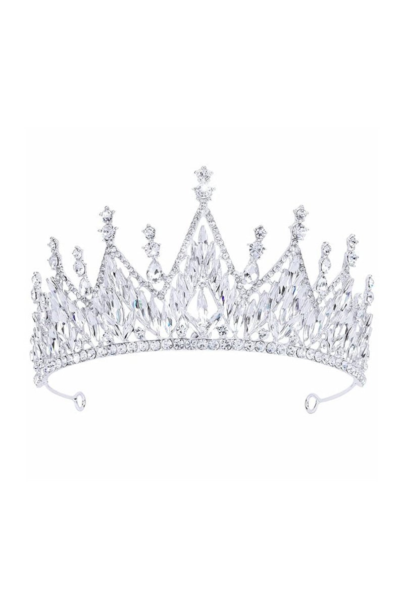 Silver Tiaras and Crowns for Women - BOLODOO