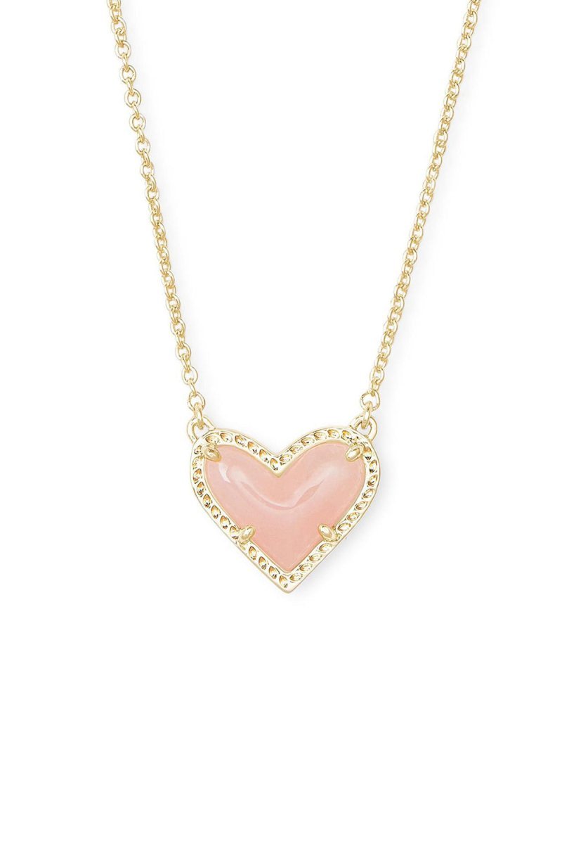 Heart Pendant Adjustable Clavicle Necklace - BOLODOO