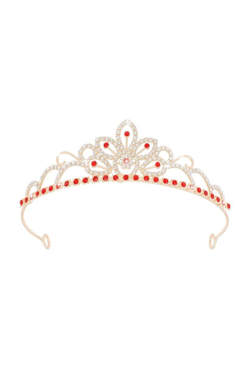 Green Crown Tiaras for Women - BOLODOO