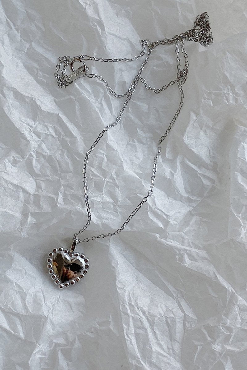 3D Heart Pendant Necklace - BOLODOO