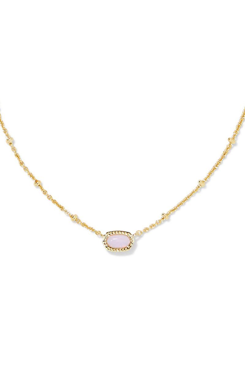 Natural Stone Crystal Pendant Necklace - BOLODOO