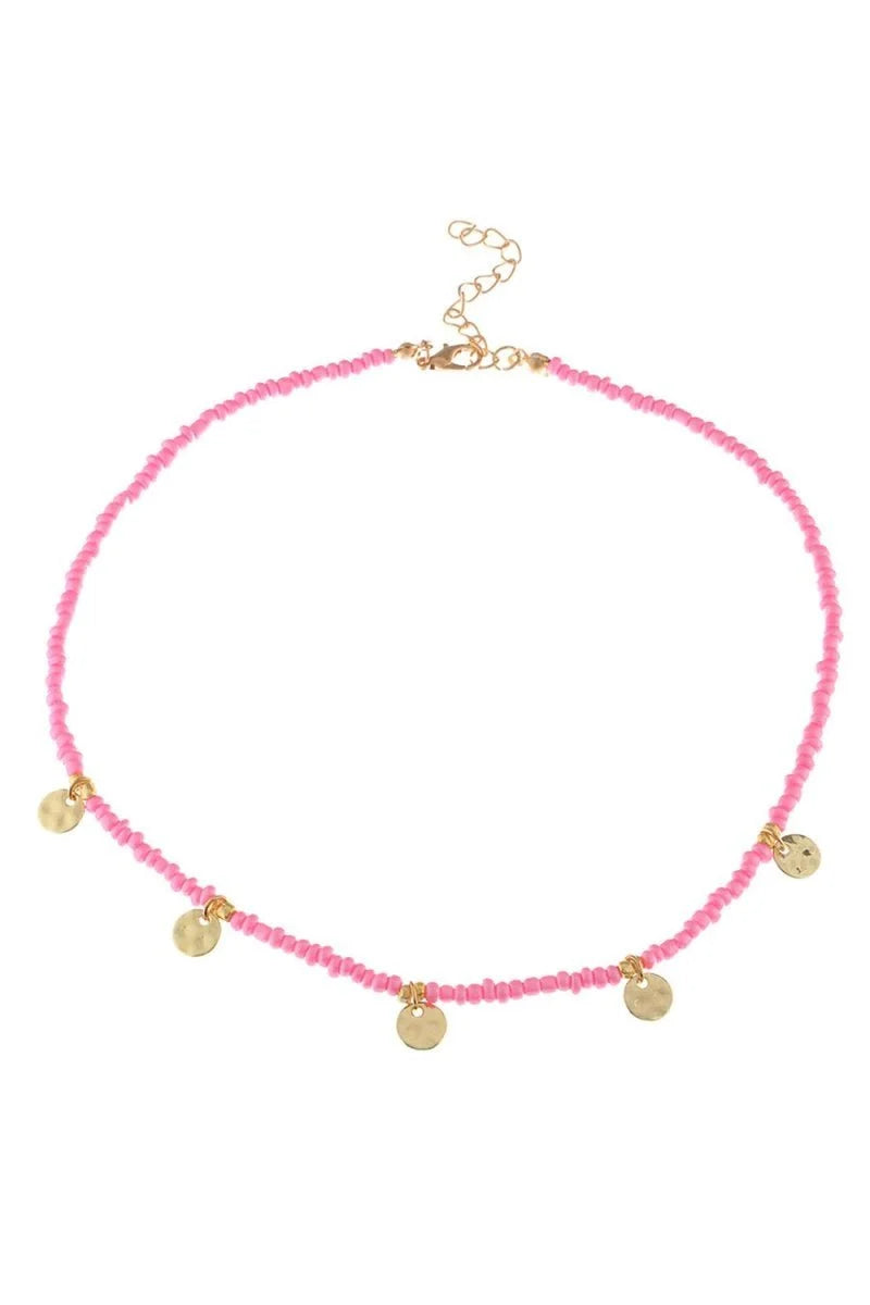 Blue Boho Style Necklace With Stars - BOLODOO