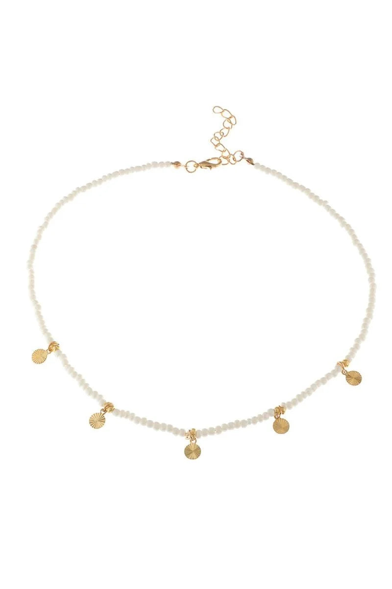 Blue Boho Style Necklace With Stars - BOLODOO