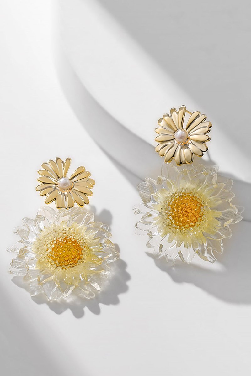 Simple Daisy Spring Summer Earrings - BOLODOO