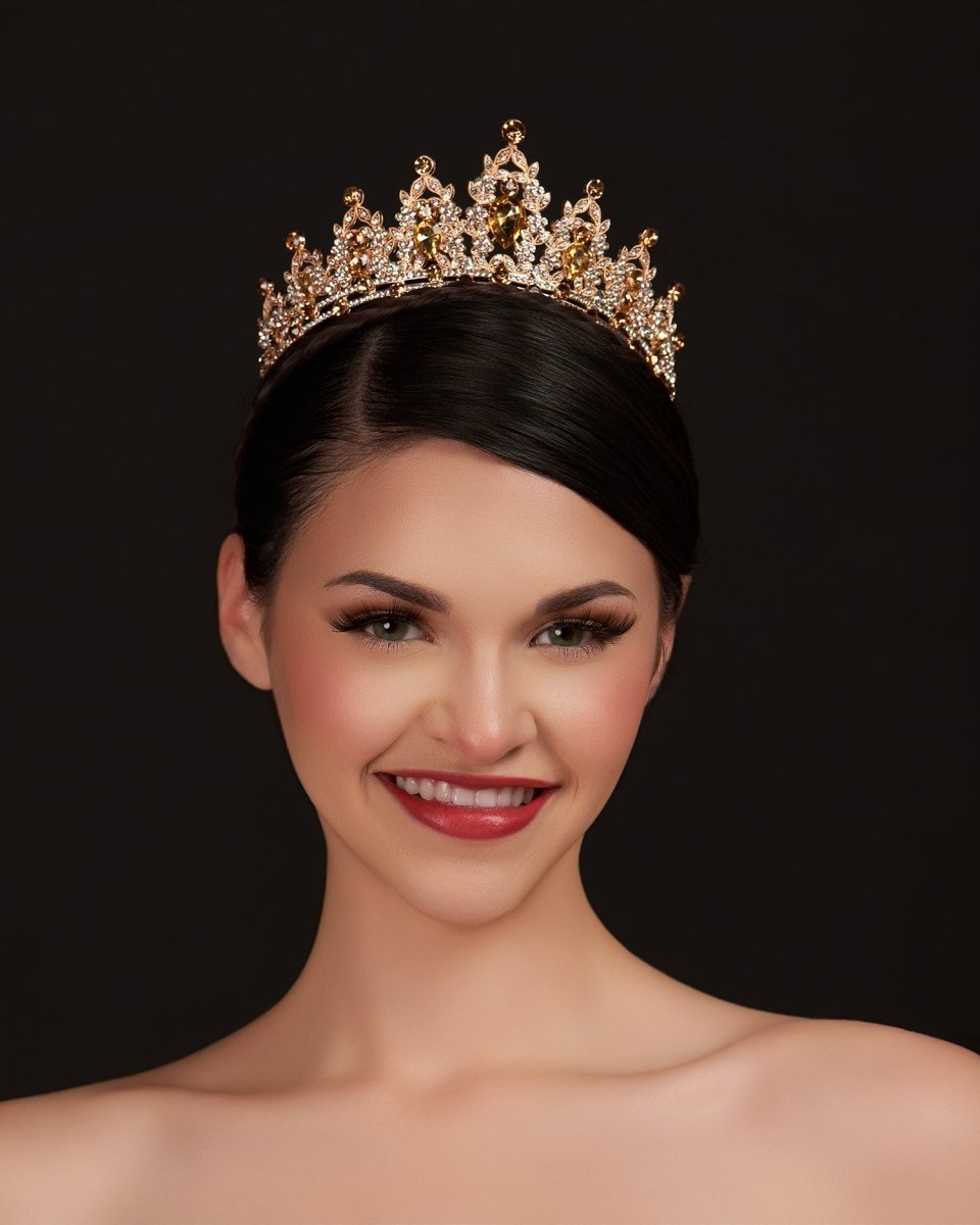 Rhinestone Crystal Tiara - BOLODOO