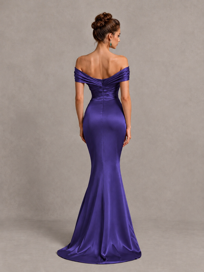 BOLODOO Regency Off-Shoulder Satin Mermaid Prom Dress - Regency - Regency_2