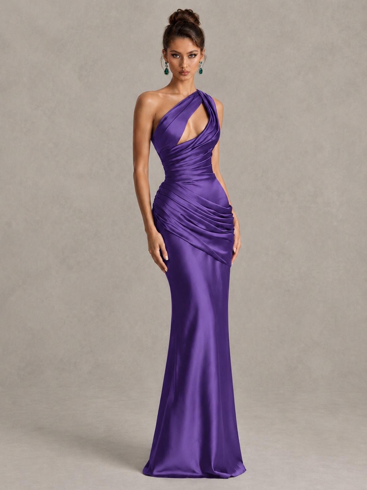 BOLODOO Regency One-Shoulder Cutout Satin Mermaid Prom Dress - Regency - Regency_3
