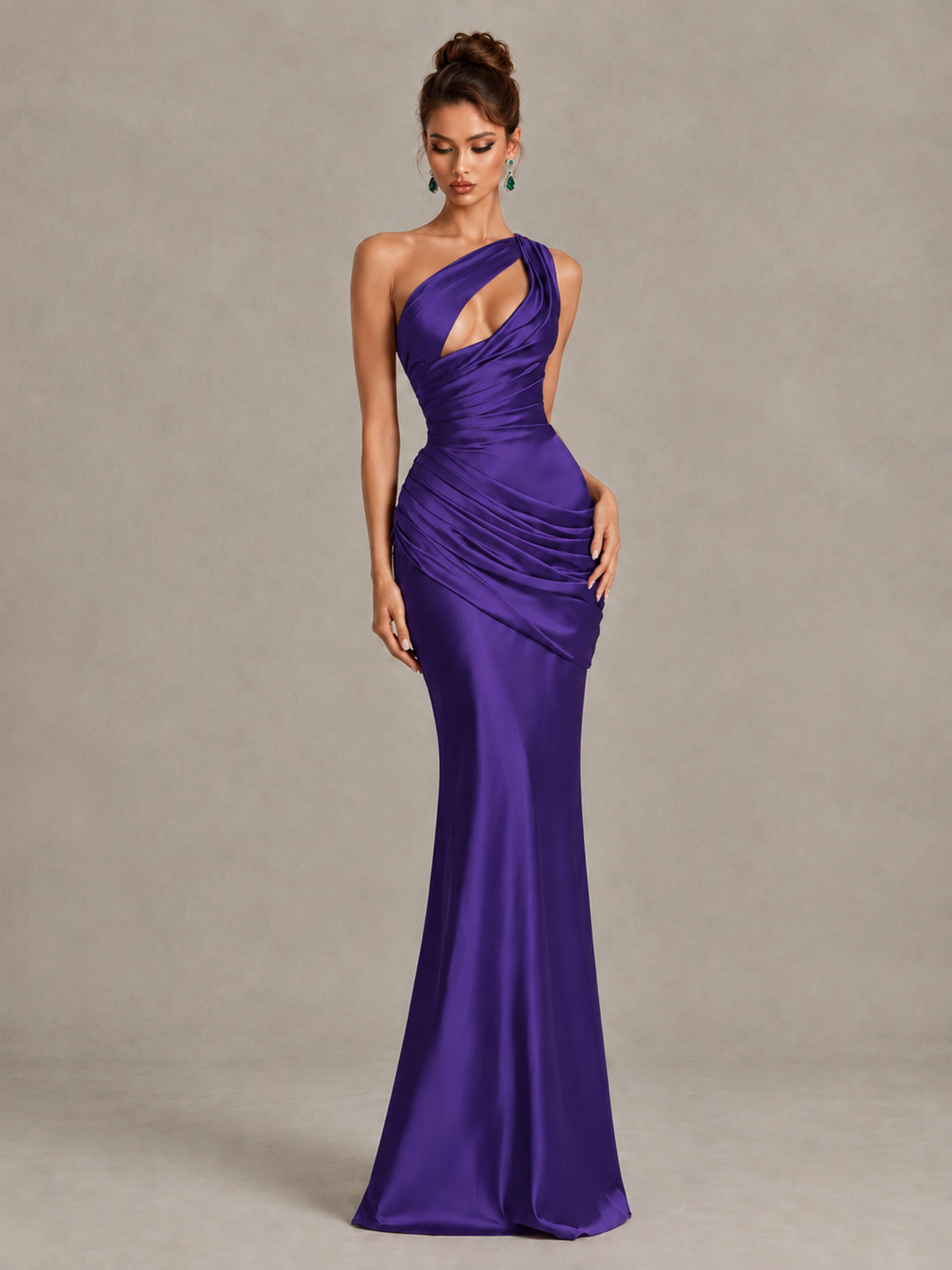 BOLODOO Regency One-Shoulder Cutout Satin Mermaid Prom Dress - Regency - Regency_4