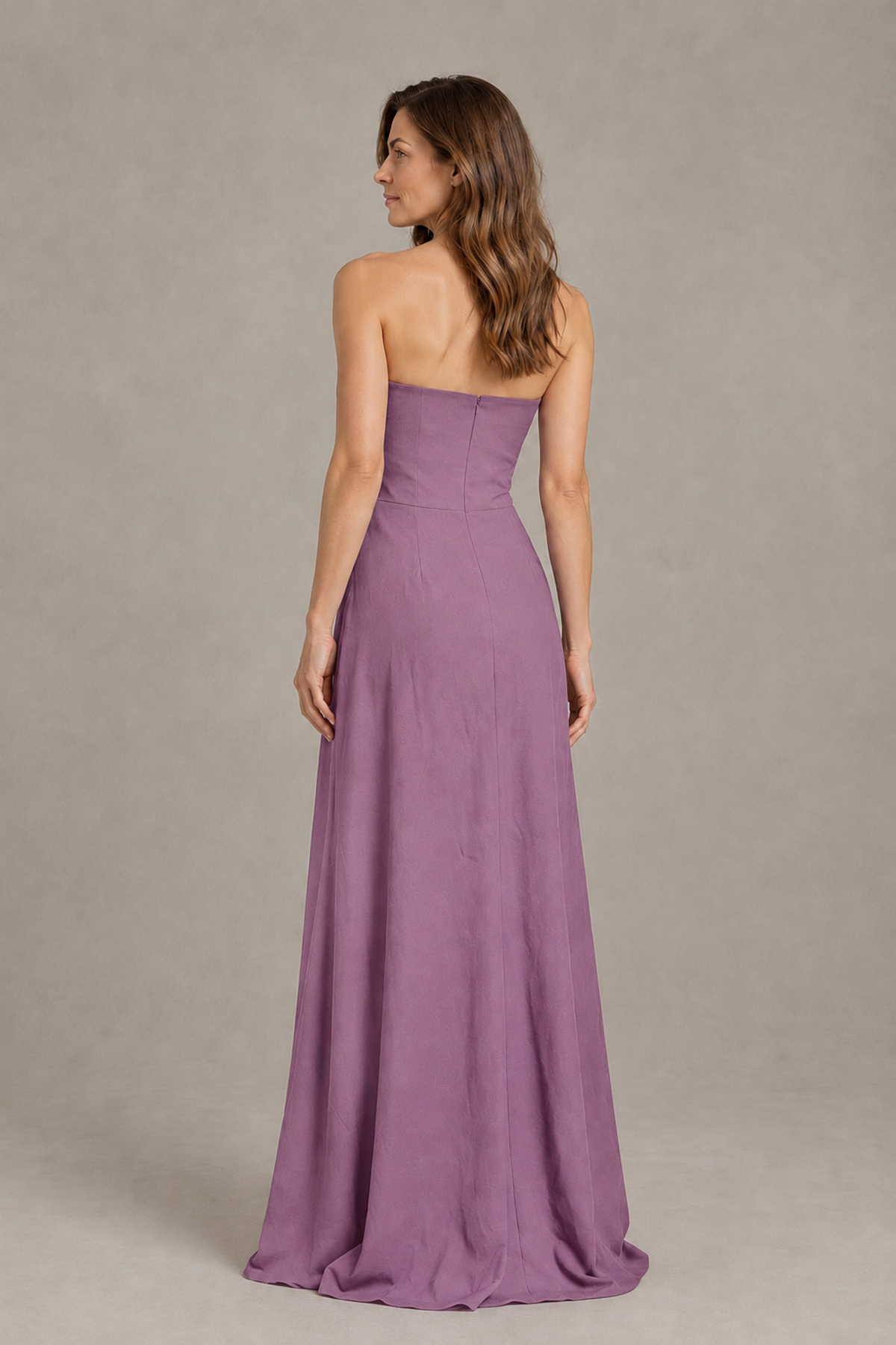 BOLODOO Wisteria Strapless Floral Mother of the Bride Gown - Wisteria - Wisteria_02