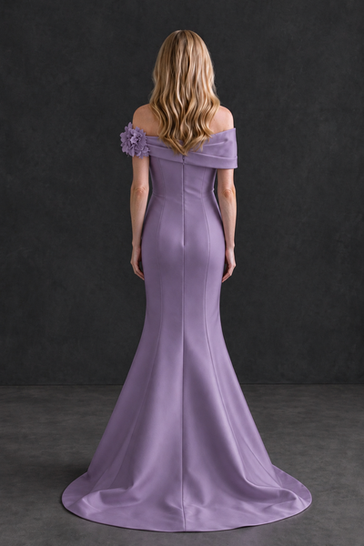 BOLODOO Wisteria Off-Shoulder Floral Mermaid Mother of the Bride Dress - Wisteria - Wisteria_2