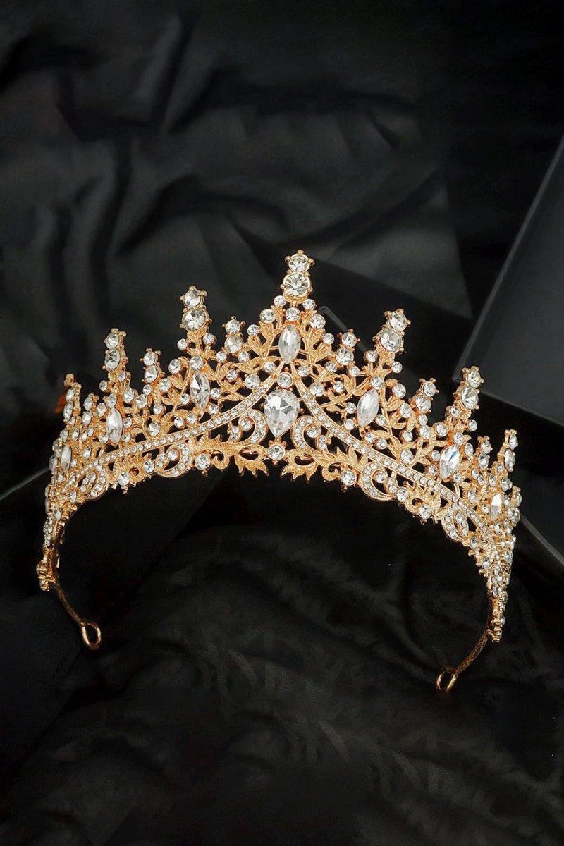 Black Rhinestone Crown - BOLODOO
