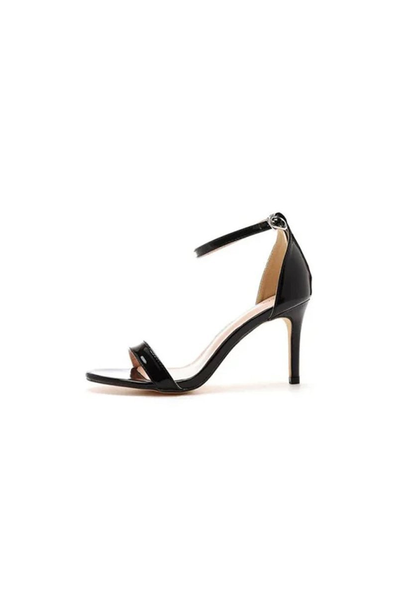 Casual Open Toe Stiletto Ankle-strap High Heels