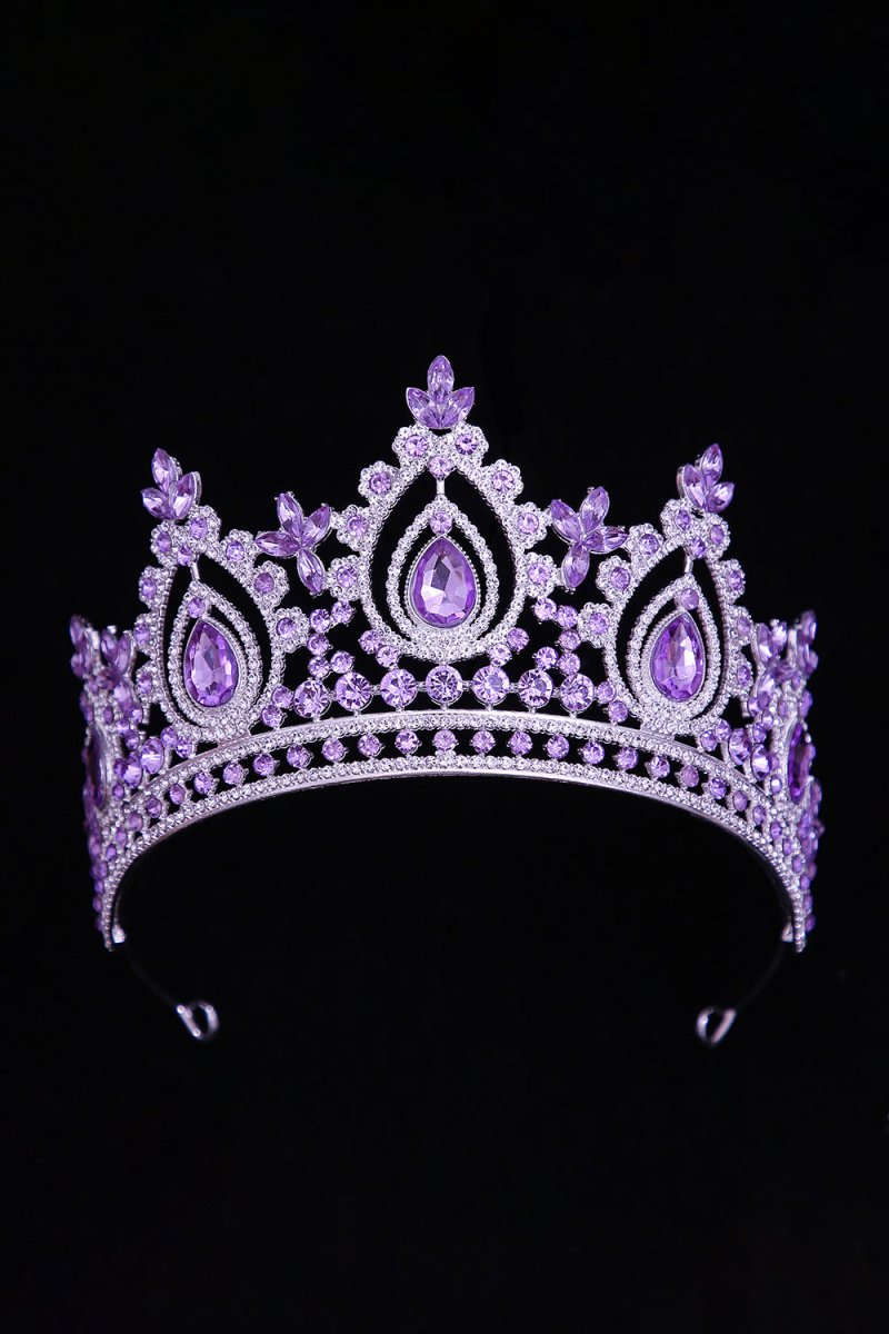 Chic Green Crystal Tiara - BOLODOO
