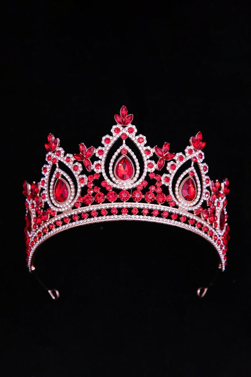 Chic Green Crystal Tiara - BOLODOO