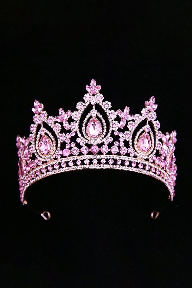 Chic Green Crystal Tiara - BOLODOO