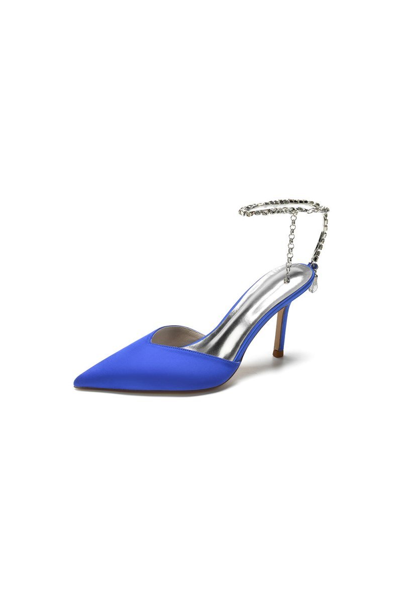 Cocktail Pointed Toe Crystal Strap High Heels �C Shoes by BOLODOO | Available at BOLODOO