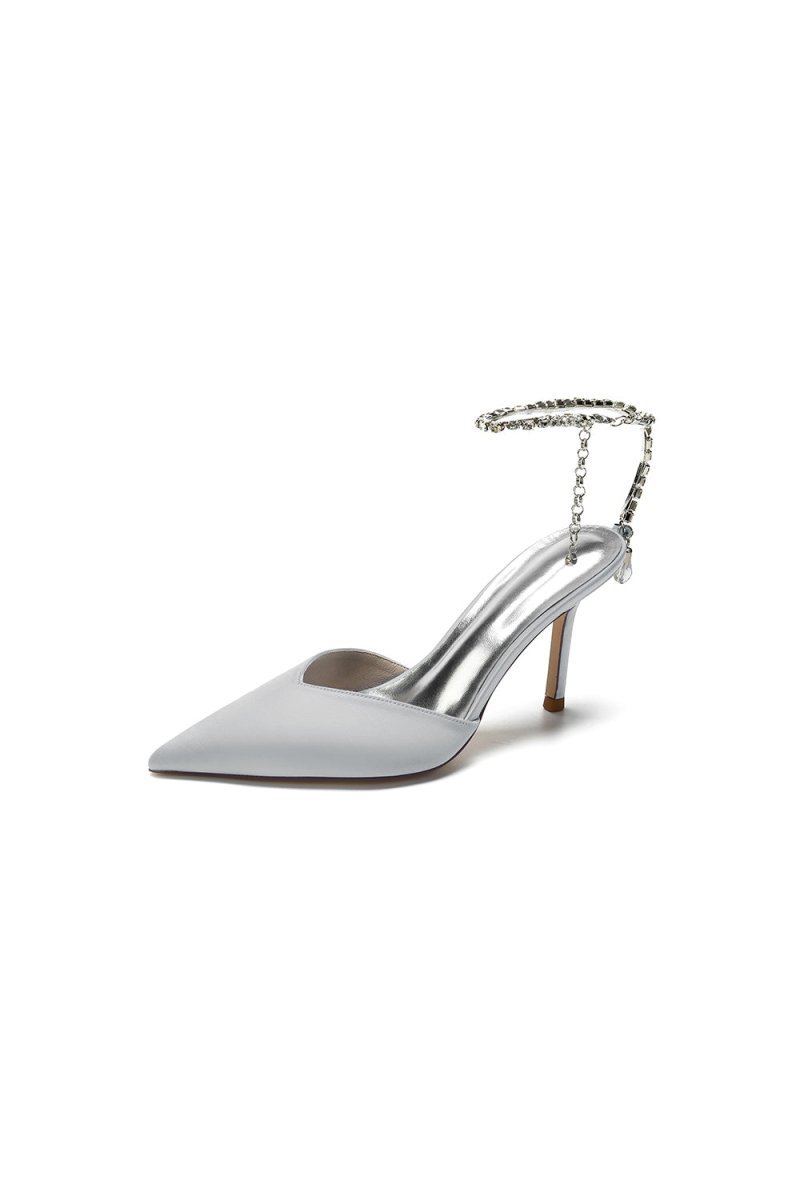 Cocktail Pointed Toe Crystal Strap High Heels �C Shoes by BOLODOO | Available at BOLODOO