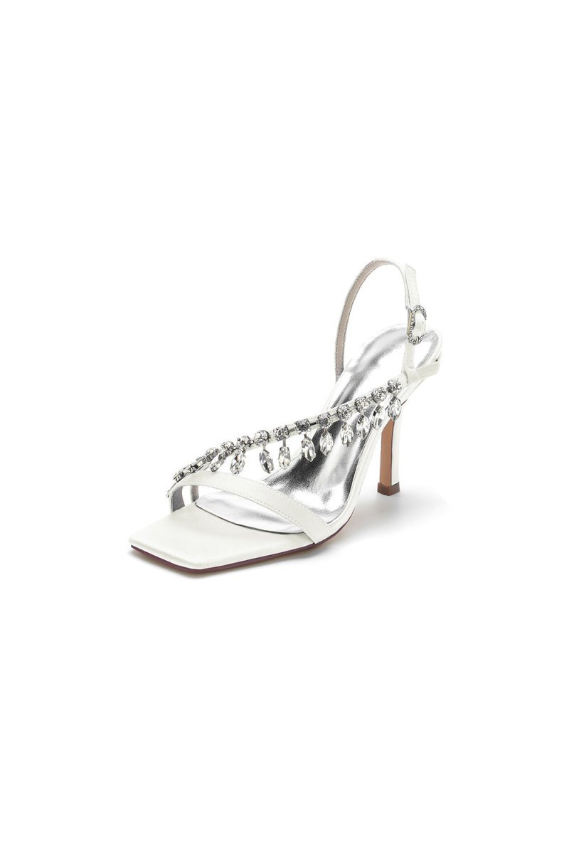 Fuchsia Wedding Shoes with Rhinestone - BOLODOO