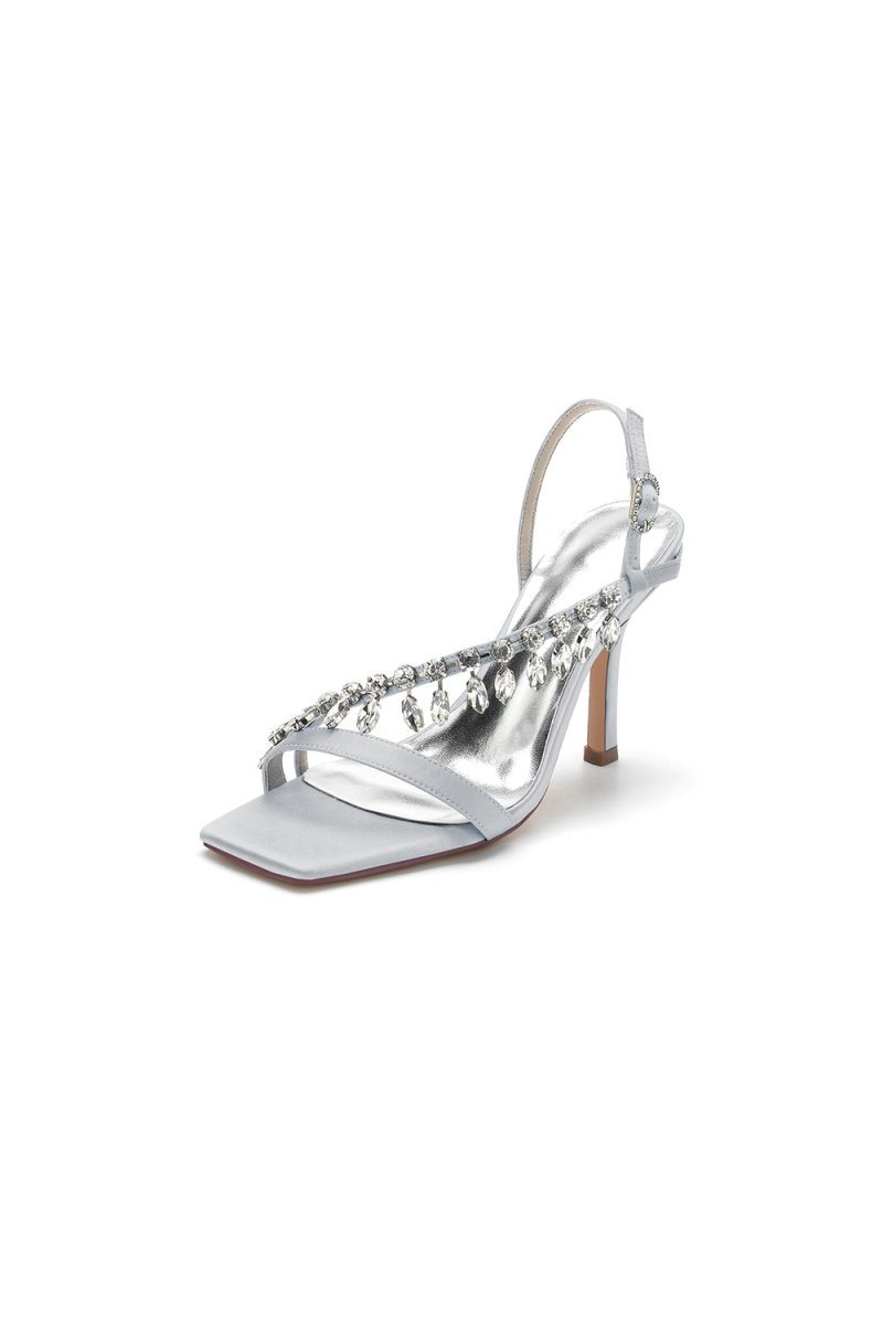 Fuchsia Wedding Shoes with Rhinestone - BOLODOO