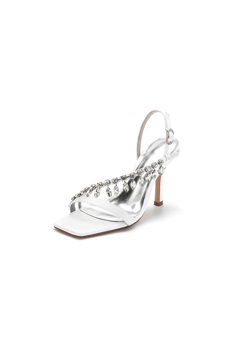 Fuchsia Wedding Shoes with Rhinestone - BOLODOO