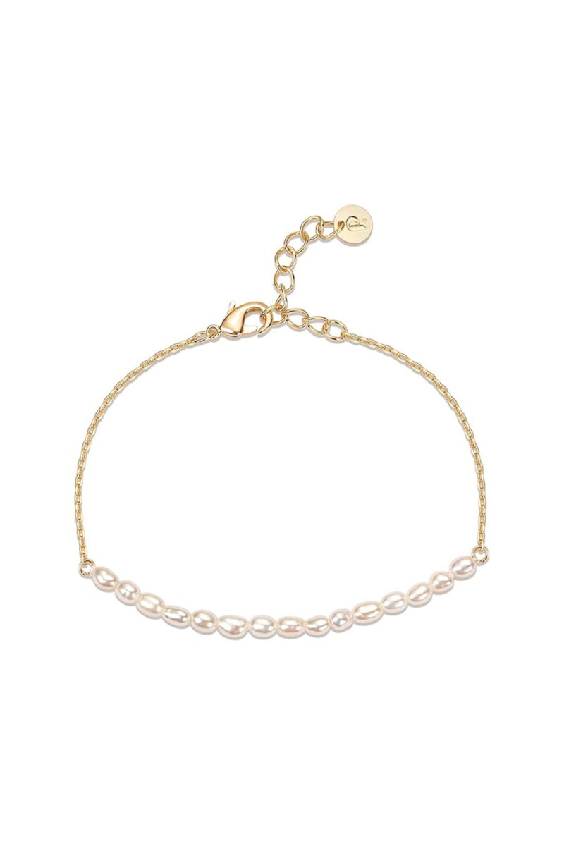 Rose Gold Plated Pearl Bracelets - BOLODOO