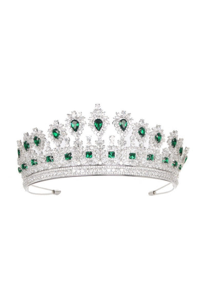 Green Zircon Princess Crown - BOLODOO