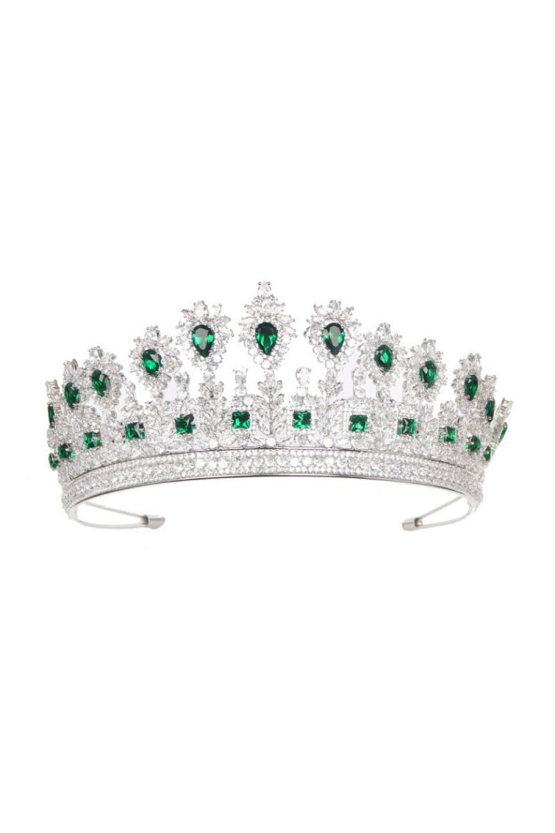 Green Zircon Princess Crown - BOLODOO