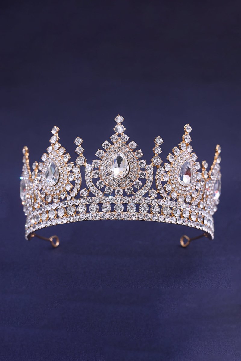 Half Circle Crystal Tiara - BOLODOO