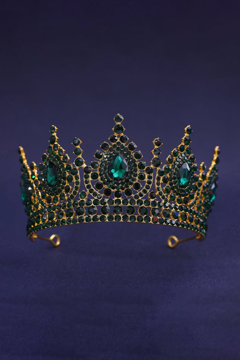 Half Circle Crystal Tiara - BOLODOO