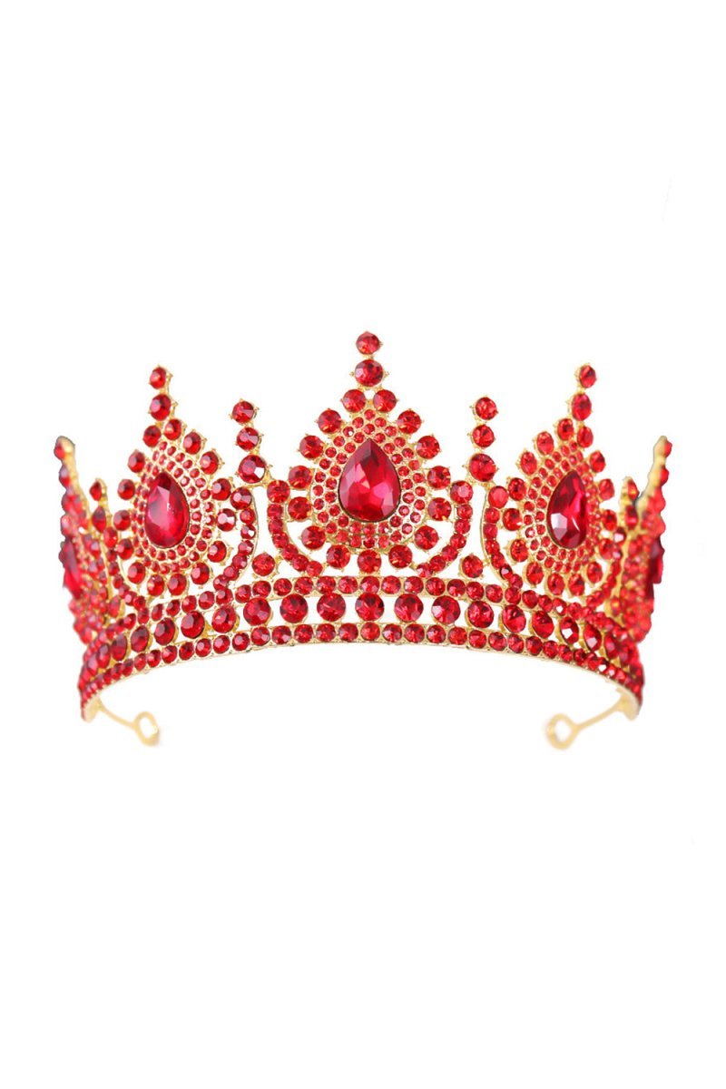 Half Circle Crystal Tiara - BOLODOO