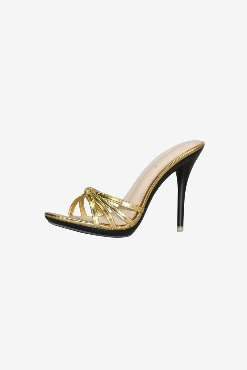 Hot Pink Pointed Toe Stiletto Sandals - BOLODOO