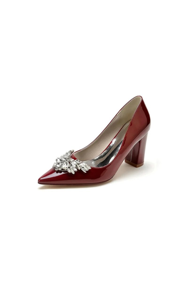 Ivory High Heels with Modern Design - BOLODOO