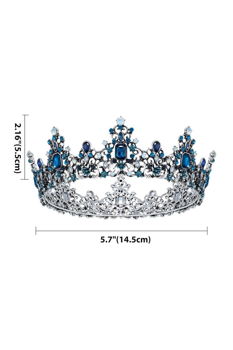 Jeweled Baroque Queen Crown