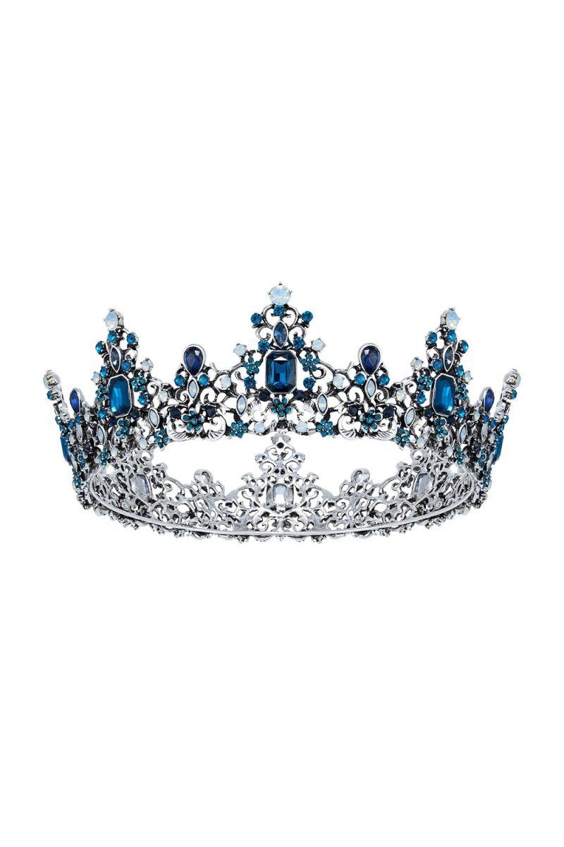 Jeweled Baroque Queen Crown - BOLODOO