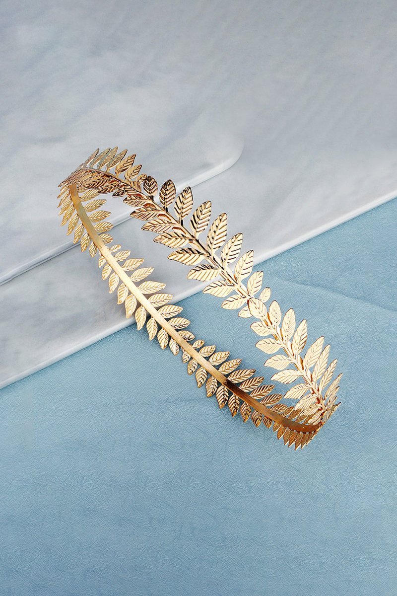 Laurel Wreath Gold Leaf Crown