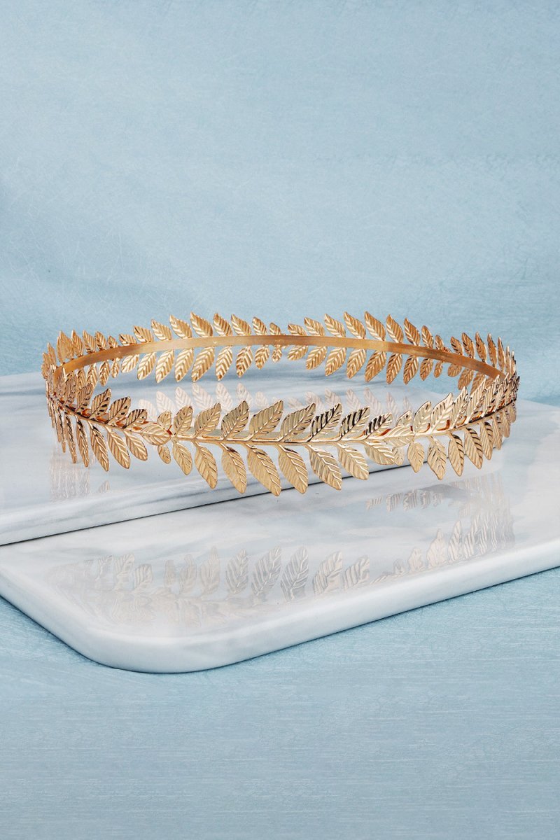 Laurel Wreath Gold Leaf Crown