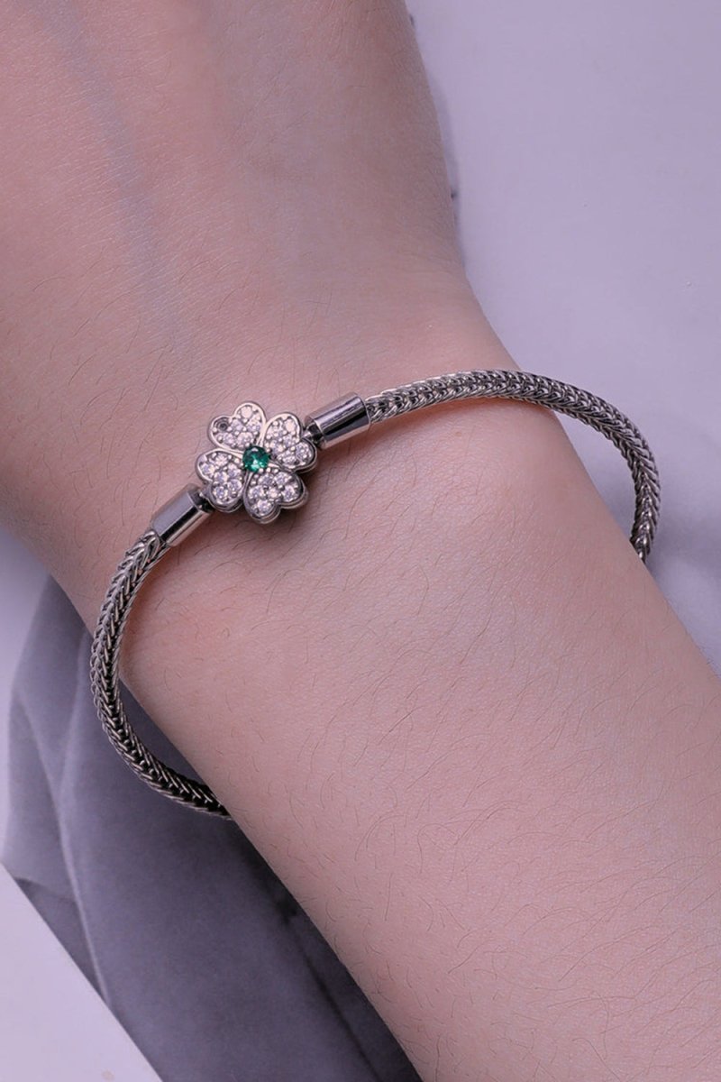 Lucky Four Leaf Clover Bracelet